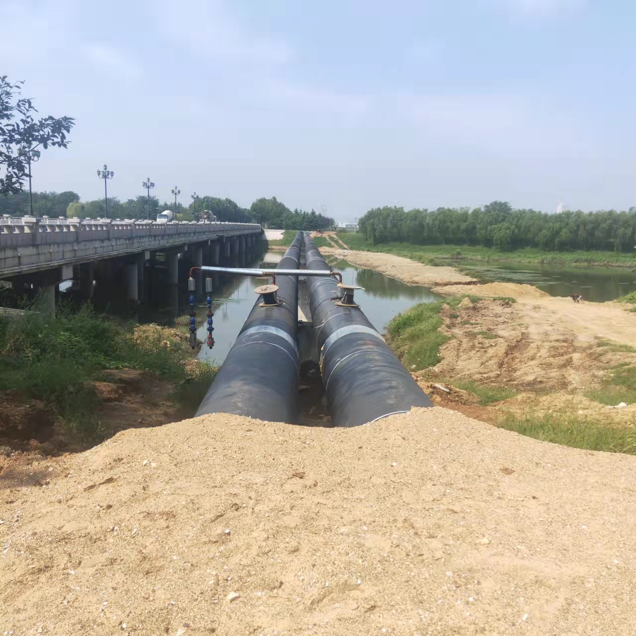 新乡热力管道铁渣内部除垢输油管道清洗